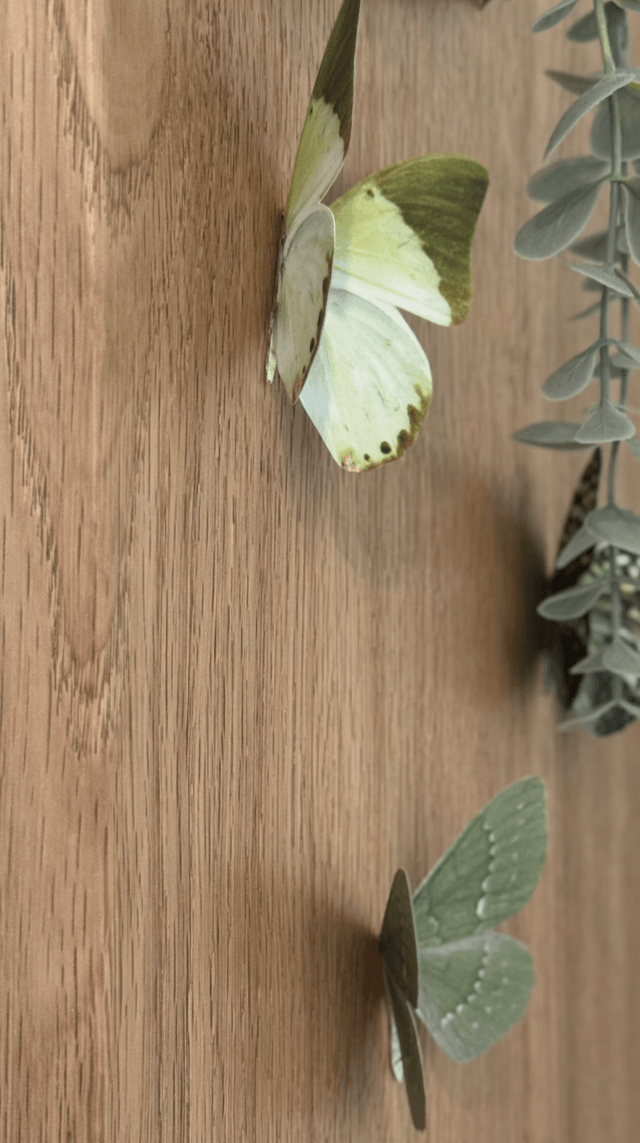 Lot de 2 Papillons Bleu-Violet | Décoratifs