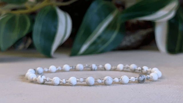 Bracelet | Howlite - Royal 1