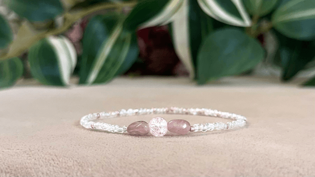 Bracelet | Quartz Rose - Trio 2