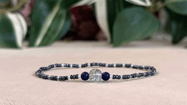Bracelet | Lapis-Lazuli - Trio 2