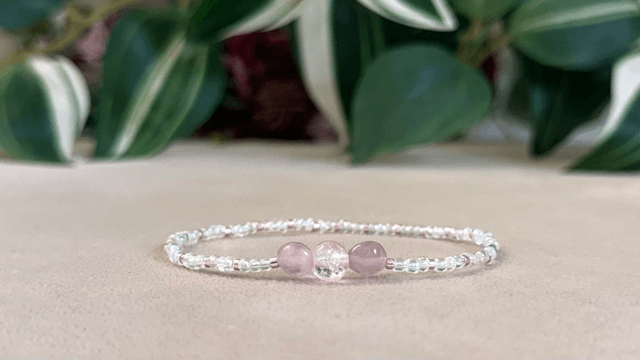 Bracelet | Quartz Rose - Trio 1