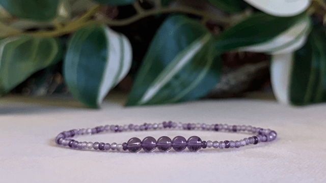 Bracelet | Améthyste - Précieux 2