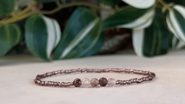 Bracelet | Quartz Fraise - Éléments 1