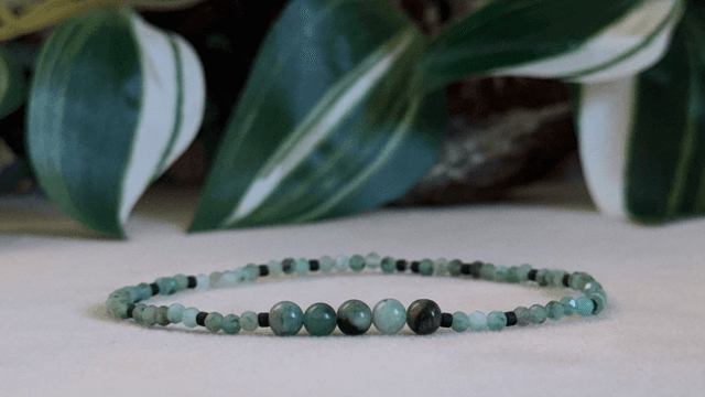 Bracelet | Émeraude - Précieux 1