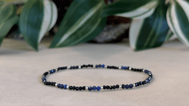 Bracelet | Lapis-Lazuli - Délicat 1