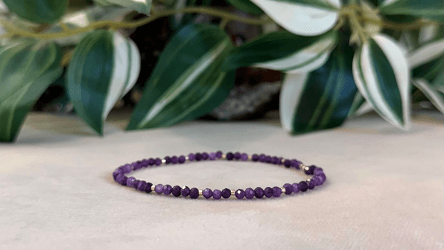 Bracelet | Améthyste - Délicat 1