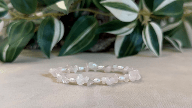 Bracelet | Quartz Rose - Reliefs 1