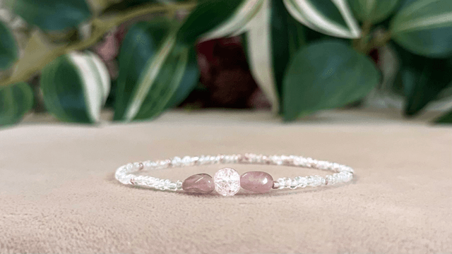 Bracelet | Quartz Rose - Trio 2
