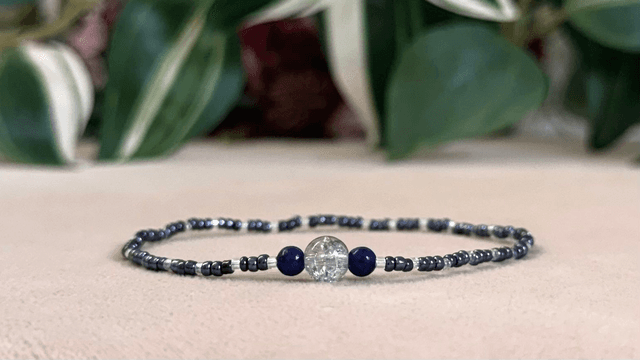 Bracelet | Lapis-Lazuli - Trio 2