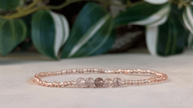 Bracelet | Quartz Fraise - Éléments 2