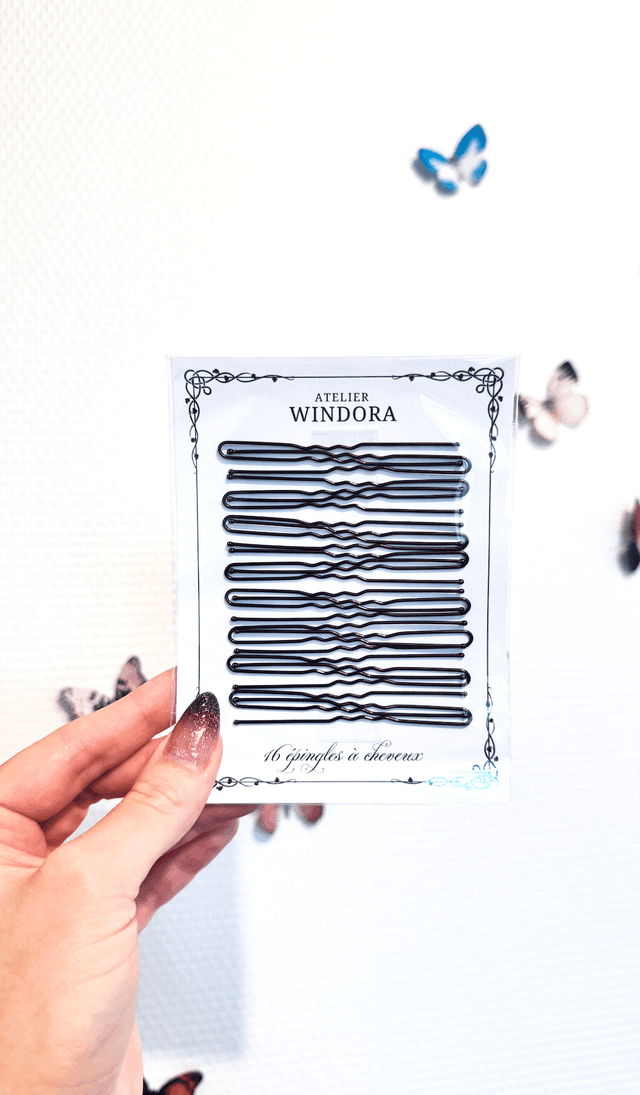 Accessoire pour Kits DIY - Lot de 16 épingles à cheveux 