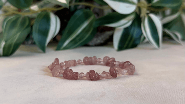 Bracelet | Quartz Fraise - Reliefs 1