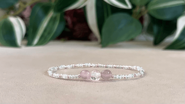 Bracelet | Quartz Rose - Trio 1
