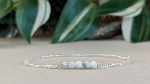 Bracelet | Howlite - Éléments 1