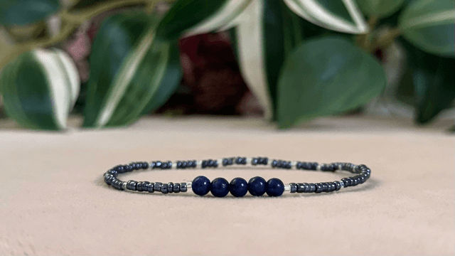 Bracelet | Lapis-Lazuli - Éléments 2