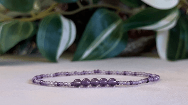 Bracelet | Améthyste - Précieux 2